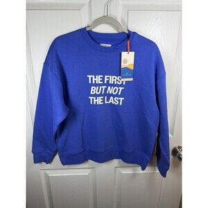 Wild Rye Long Sleeve Camas Crewneck Workout Gorpcore Small NWT Organic Cotton